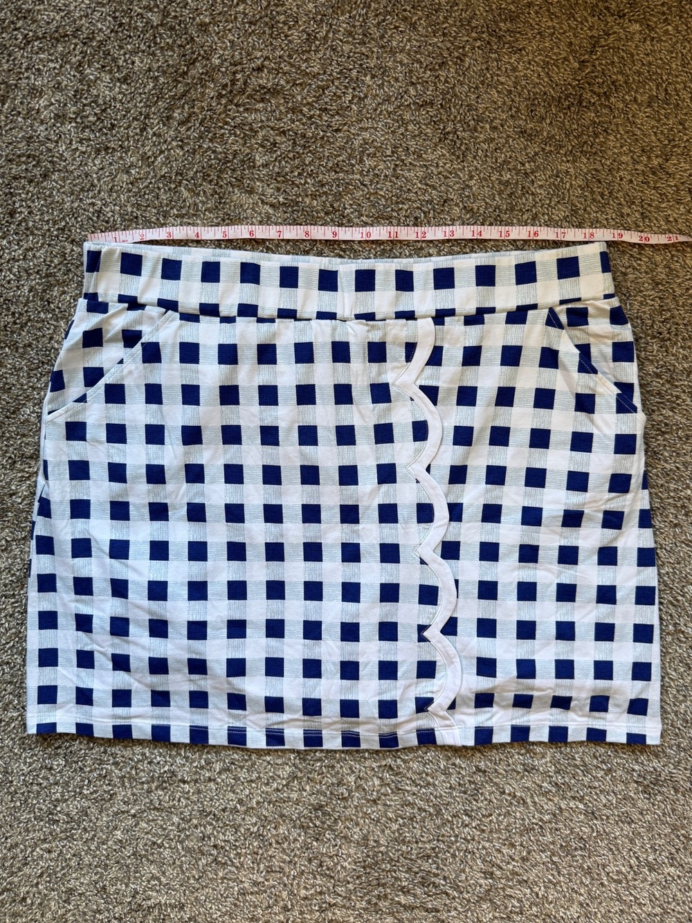 Ana Clare Plaid Skort
